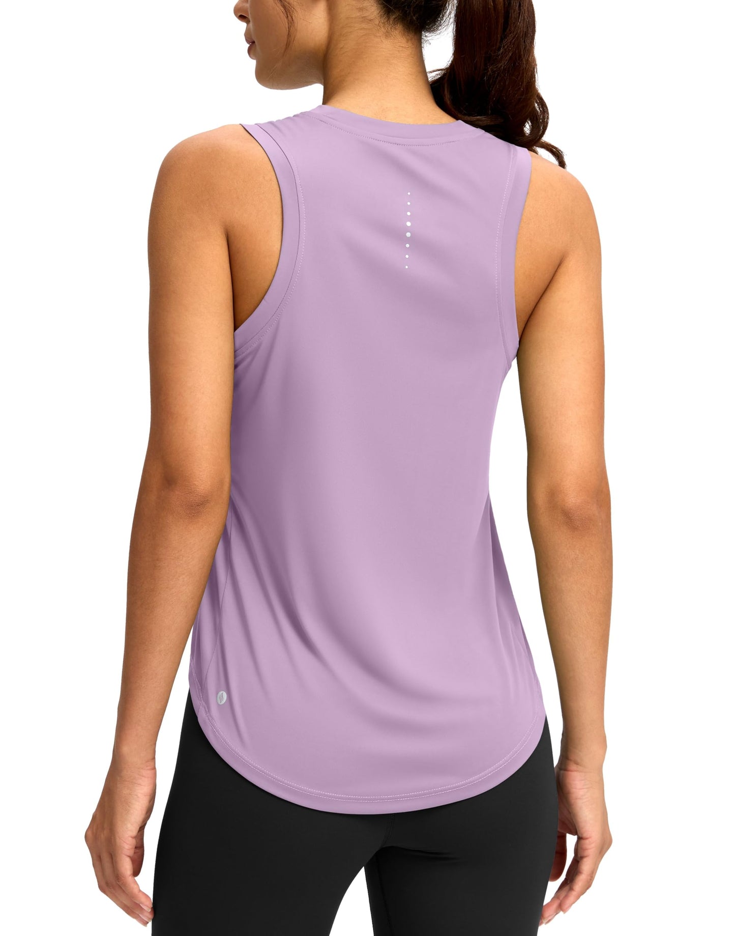 SANTINY Women's Workout Tank Top Racerback Athletic Shirt