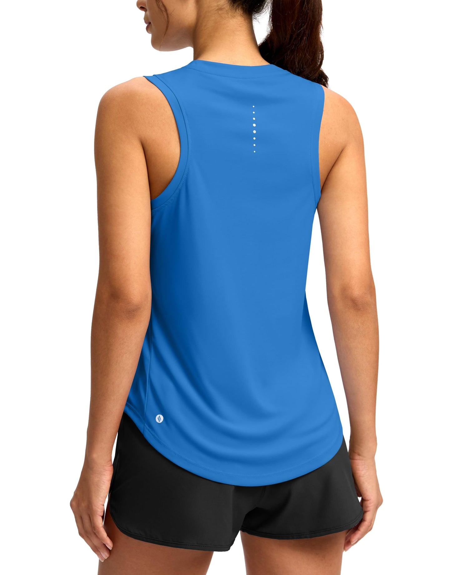 SANTINY Women's Workout Tank Top Racerback Athletic Shirt