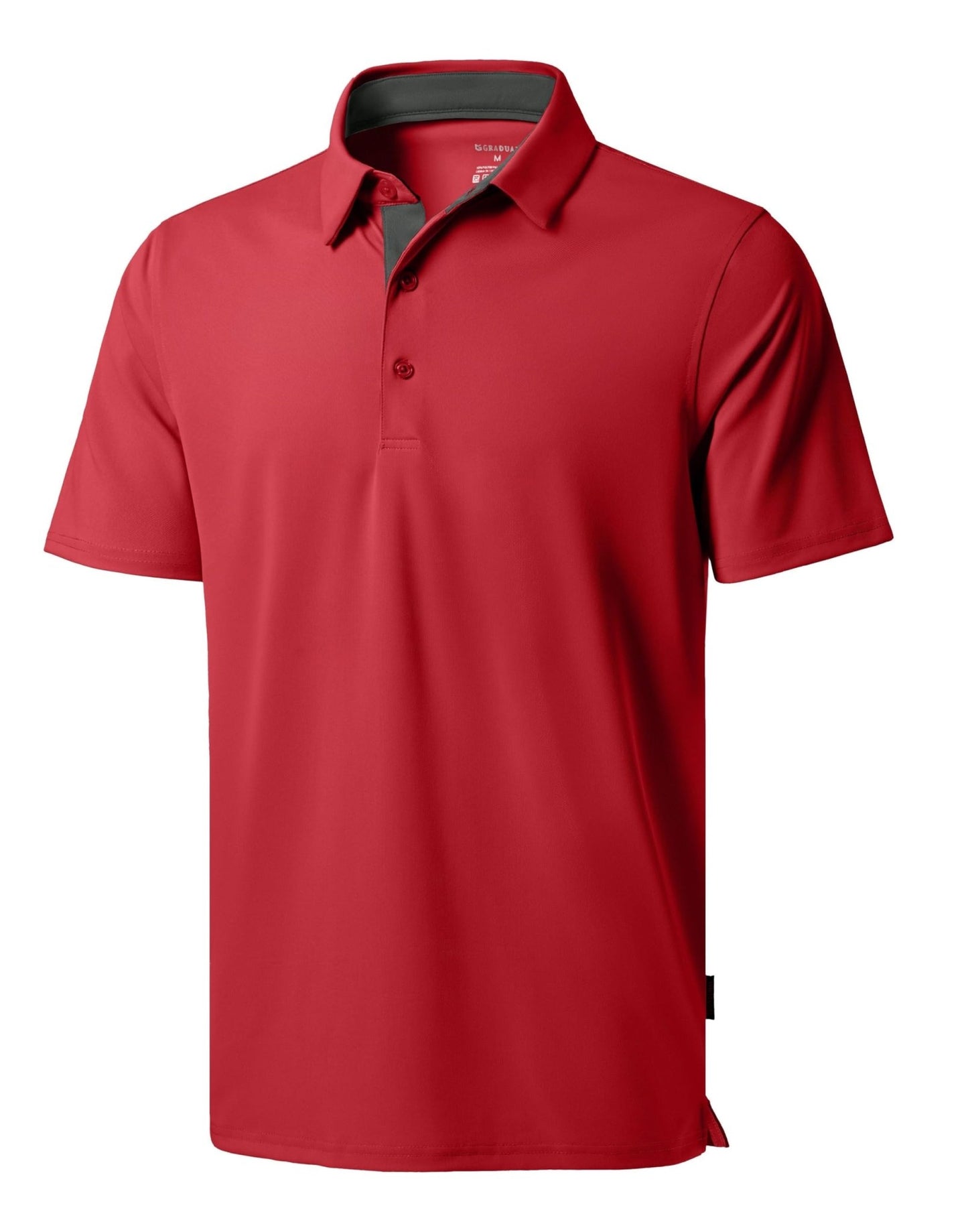 Men's Golf Polo Shirts Dry Fit Moisture Wicking Performance Short Sleeve - Tennis Mindset