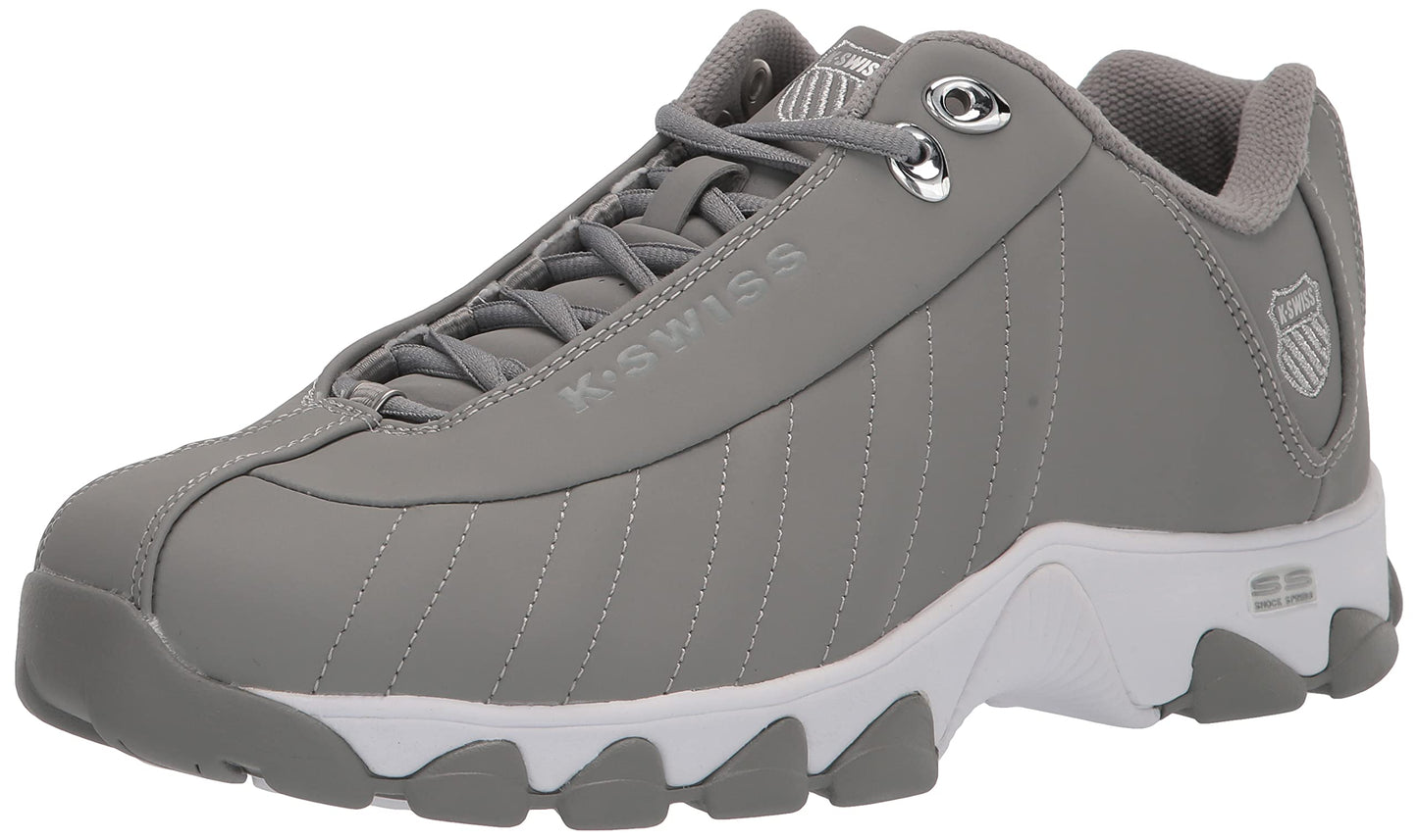 K-Swiss Men's ST329 CMF Sneaker, Wide Tennis Walking Shoes Leather Upper