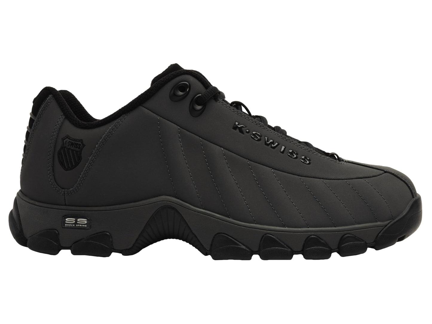 K-Swiss Men's ST329 CMF Sneaker, Wide Tennis Walking Shoes Leather Upper