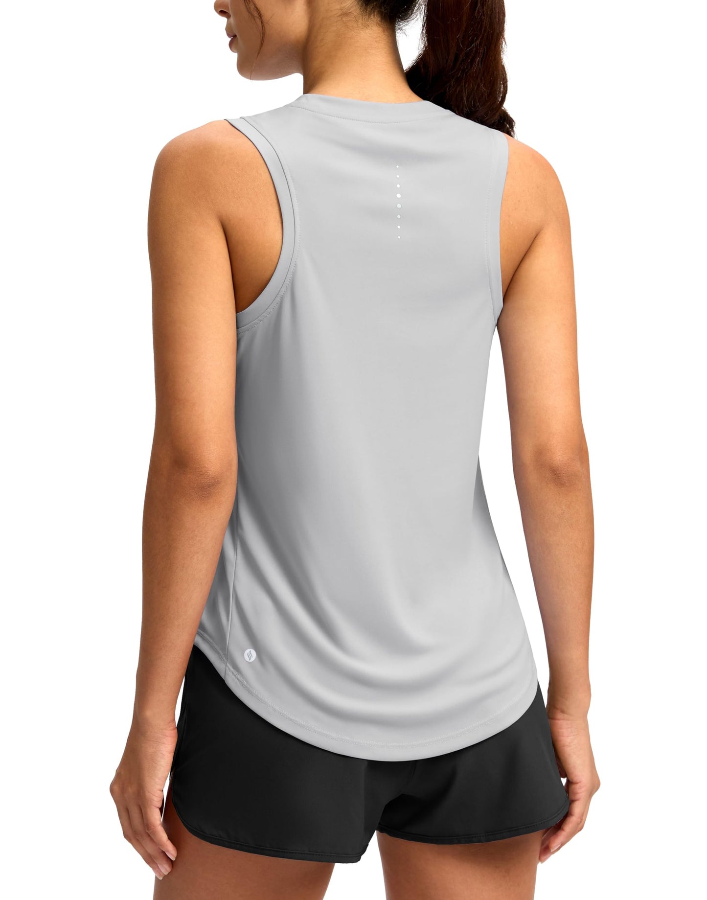 SANTINY Women's Workout Tank Top Racerback Athletic Shirt