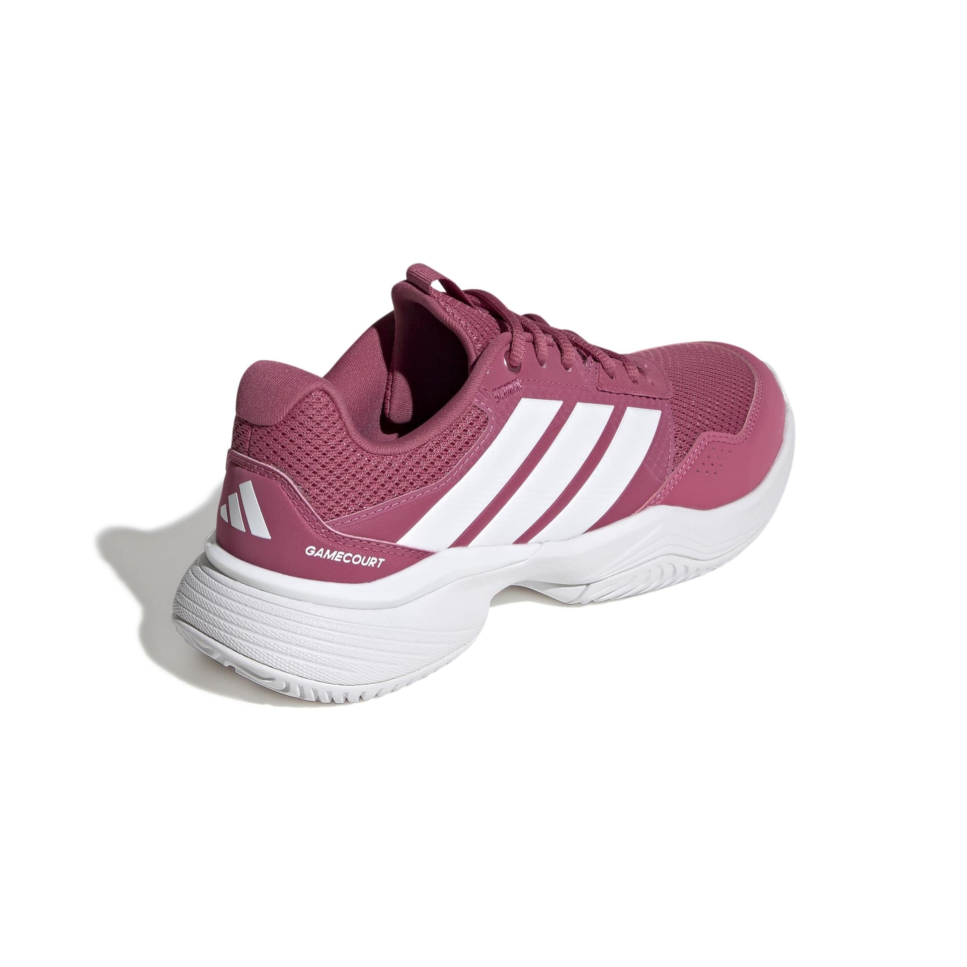 adidas Womens Gamecourt 3 All Court Sneakers Shoes - White - Tennis Mindset