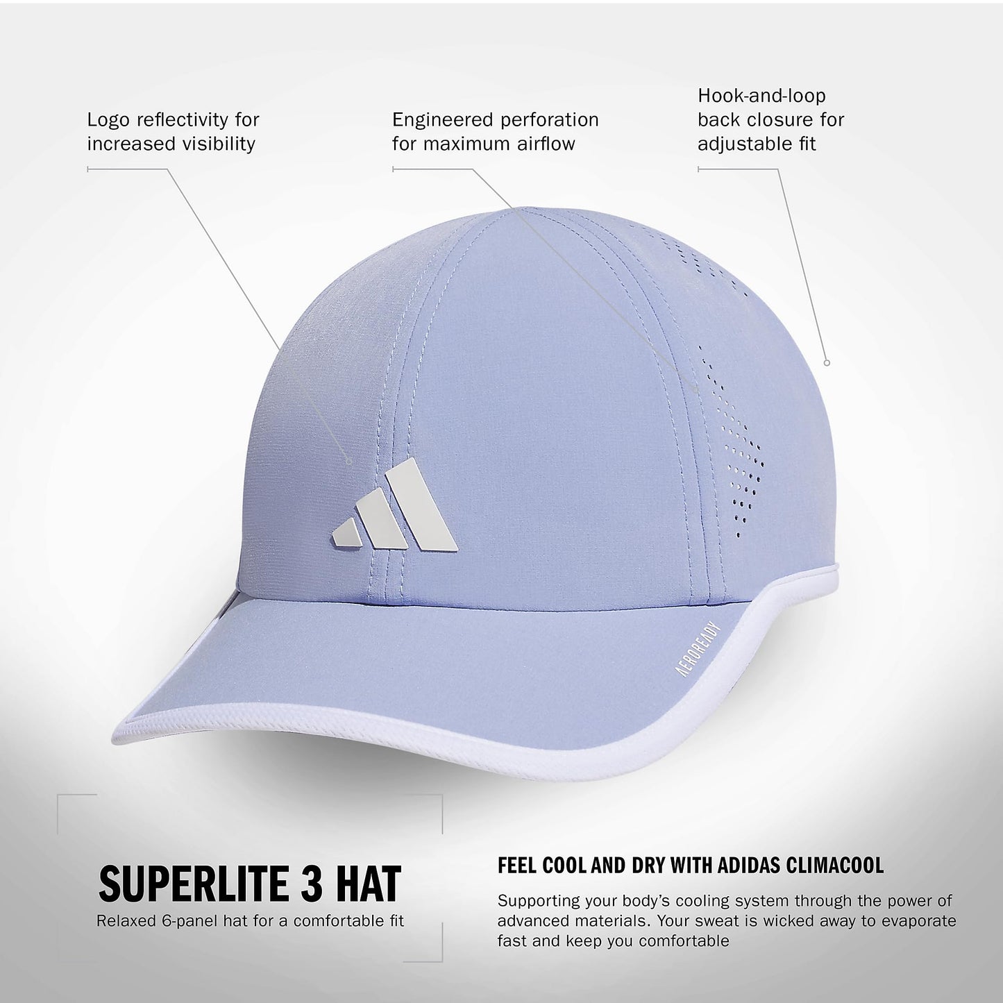adidas Superlite 4 Hat - Tennis Mindset
