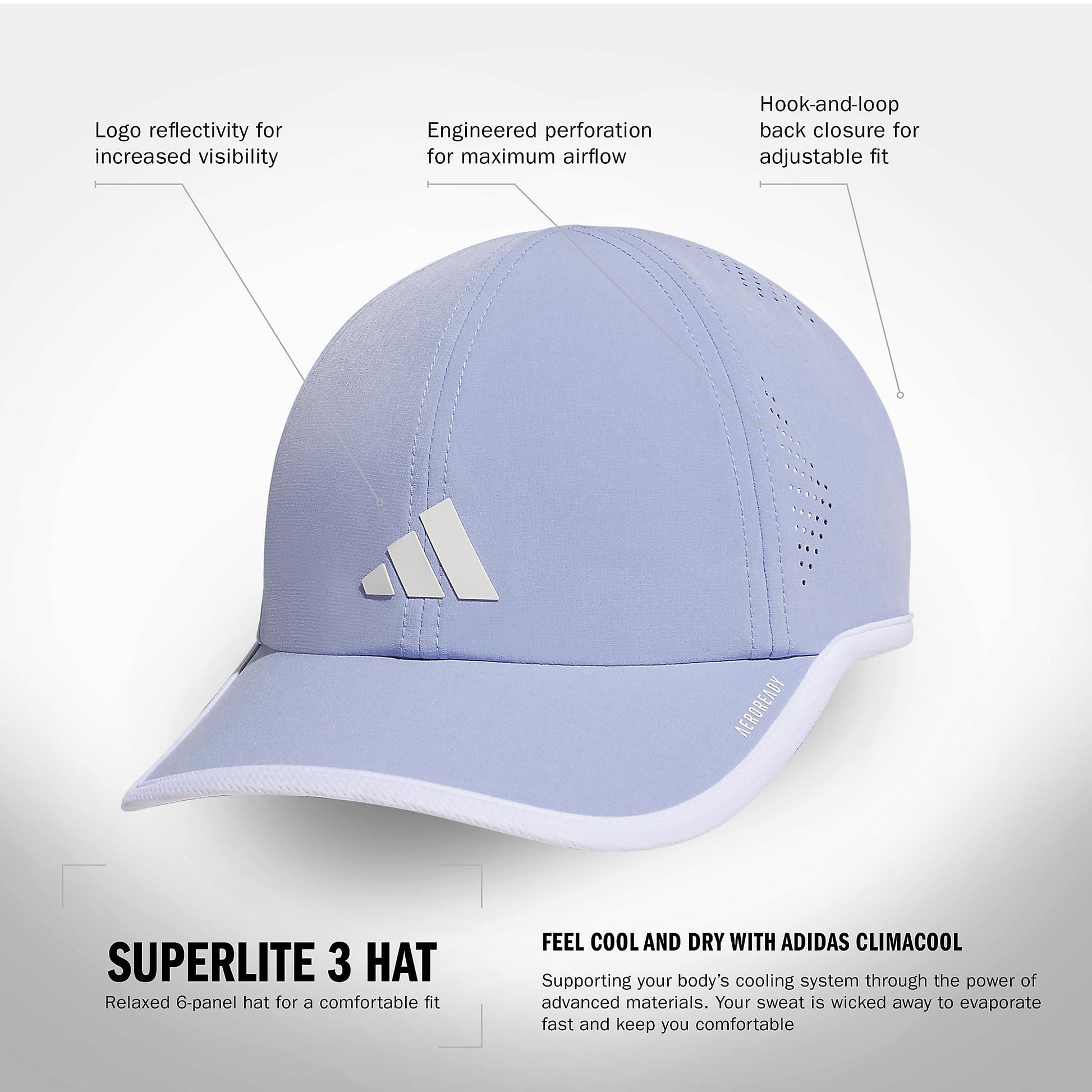 adidas Superlite 4 Hat - Tennis Mindset