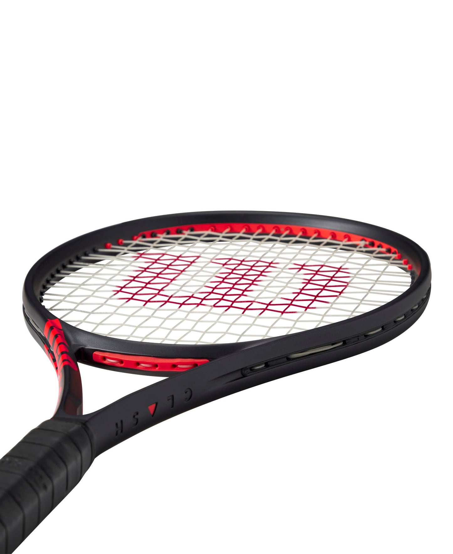 Wilson Clash 100 V3 Strung Adult Performance Tennis Racket - Grip Size 3-4 3/8", Strung with Sensation 16 Natural at Mid Range Tension - Tennis Mindset