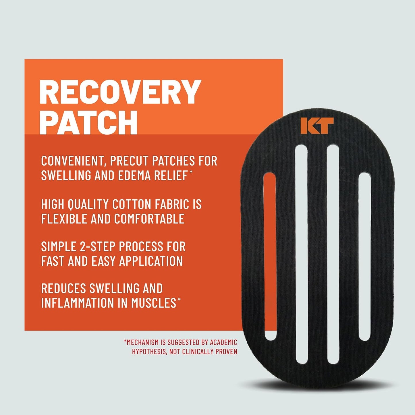 KT Tape Recovery+ Patch, Swelling and Inflamation Relieft - Tennis Mindset
