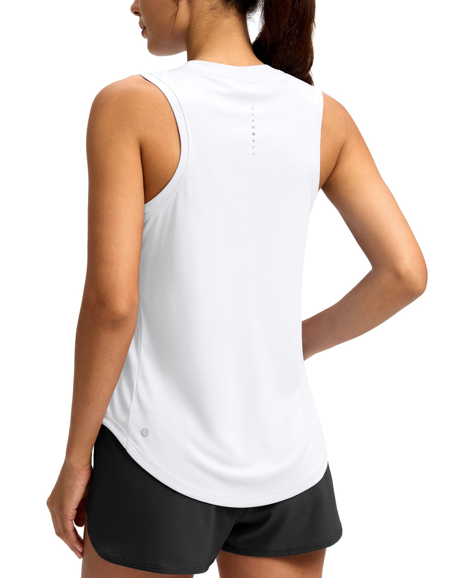 SANTINY Women's Workout Tank Top Racerback Athletic Shirt