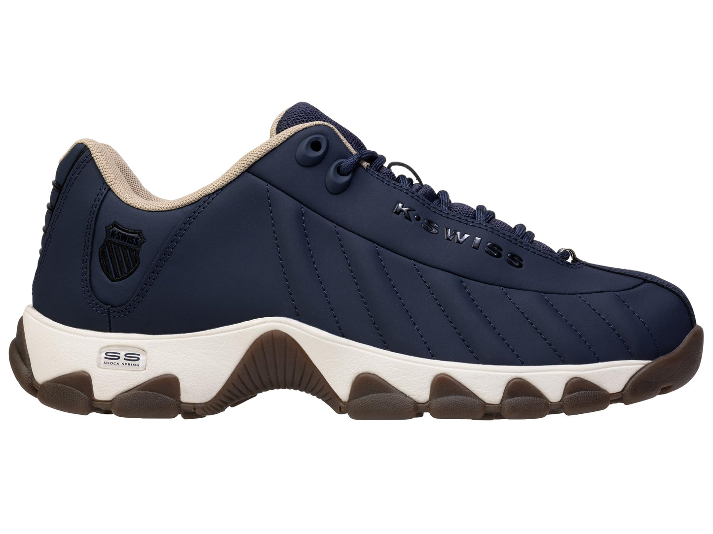K-Swiss Men's ST329 CMF Sneaker, Wide Tennis Walking Shoes Leather Upper - Tennis Mindset