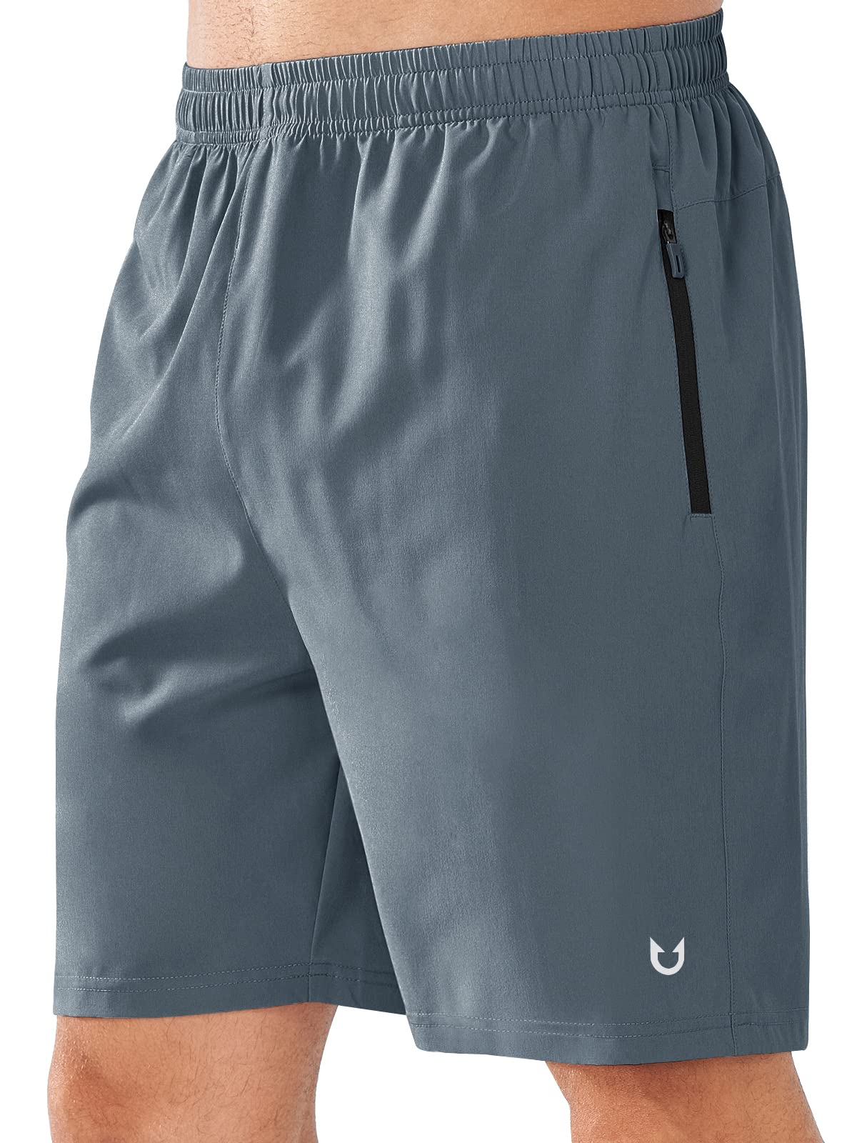 NORTHYARD Men's Athletic Running Shorts Quick Dry Lightweight Zip Pockets - Tennis Mindset
