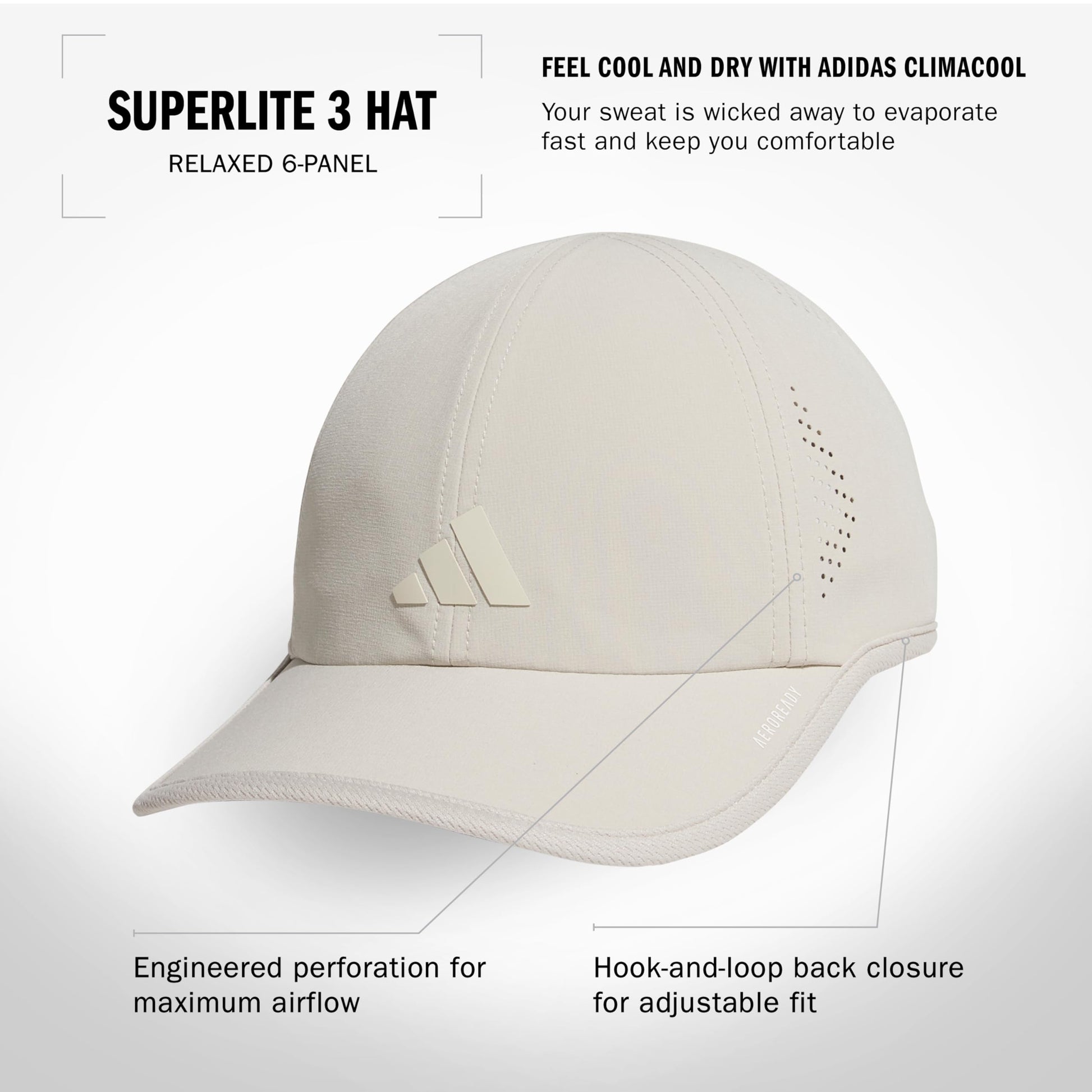 adidas Superlite 4 Hat - Tennis Mindset