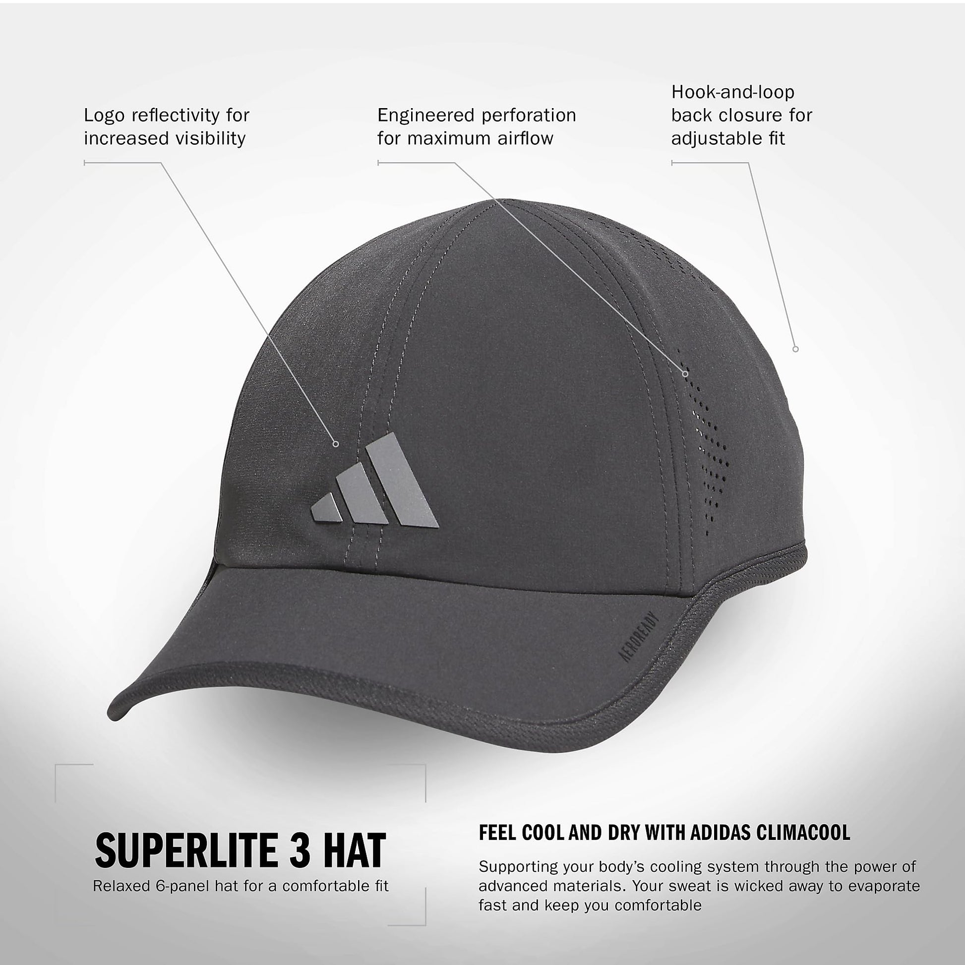 adidas Superlite 4 Hat - Tennis Mindset