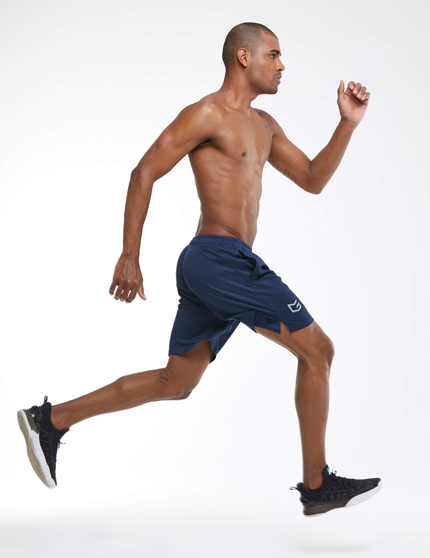 G Gradual Men's 7" Workout Running Shorts Quick Dry Lightweight Gym Shorts with Zip Pockets - Tennis Mindset