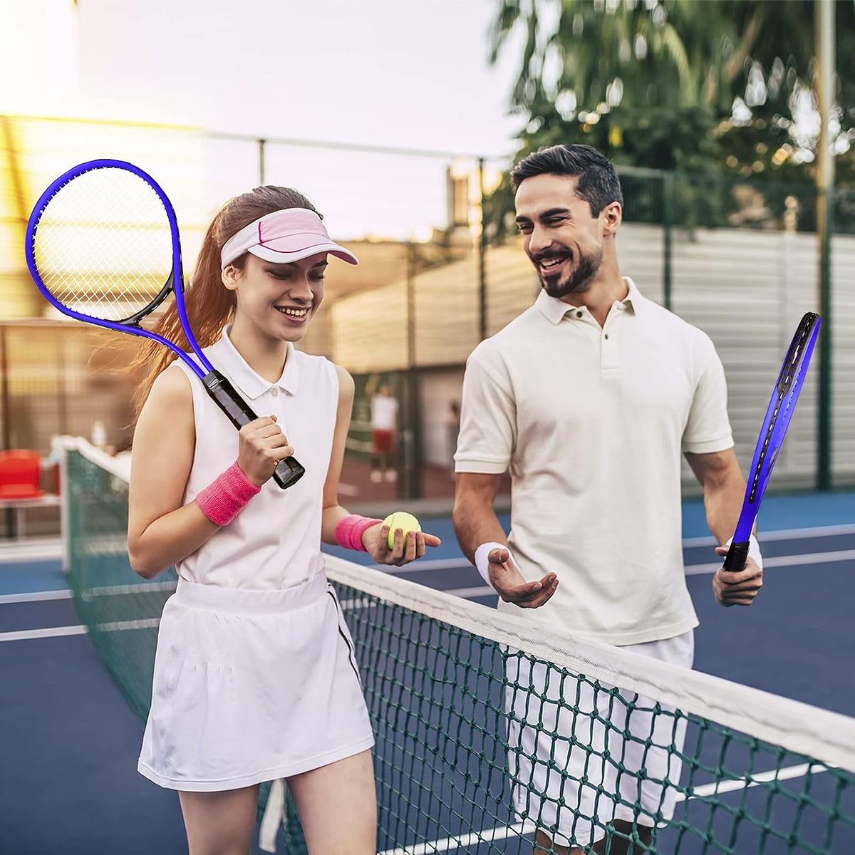 HIRALIY 27-Inch Tennis Racket for Adults with Ball and Carry Bag - Tennis Mindset