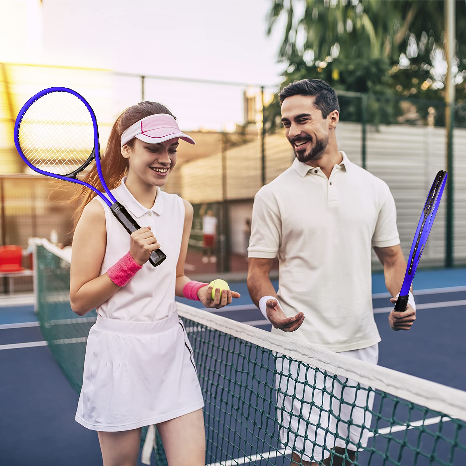 HIRALIY 27-Inch Tennis Racket for Adults with Ball and Carry Bag - Tennis Mindset
