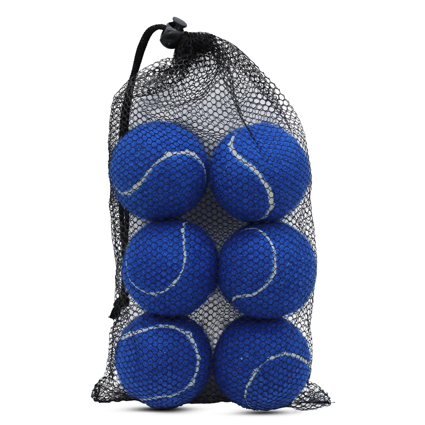 SHYUJAJIE Tennis Ball,6 Pack Practice Balls Bulk,Dog Balls with Mesh Bag