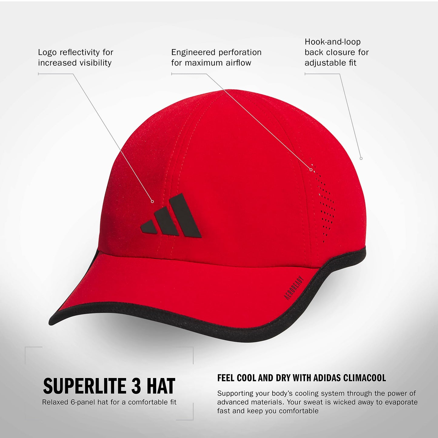 adidas Superlite 4 Hat - Tennis Mindset