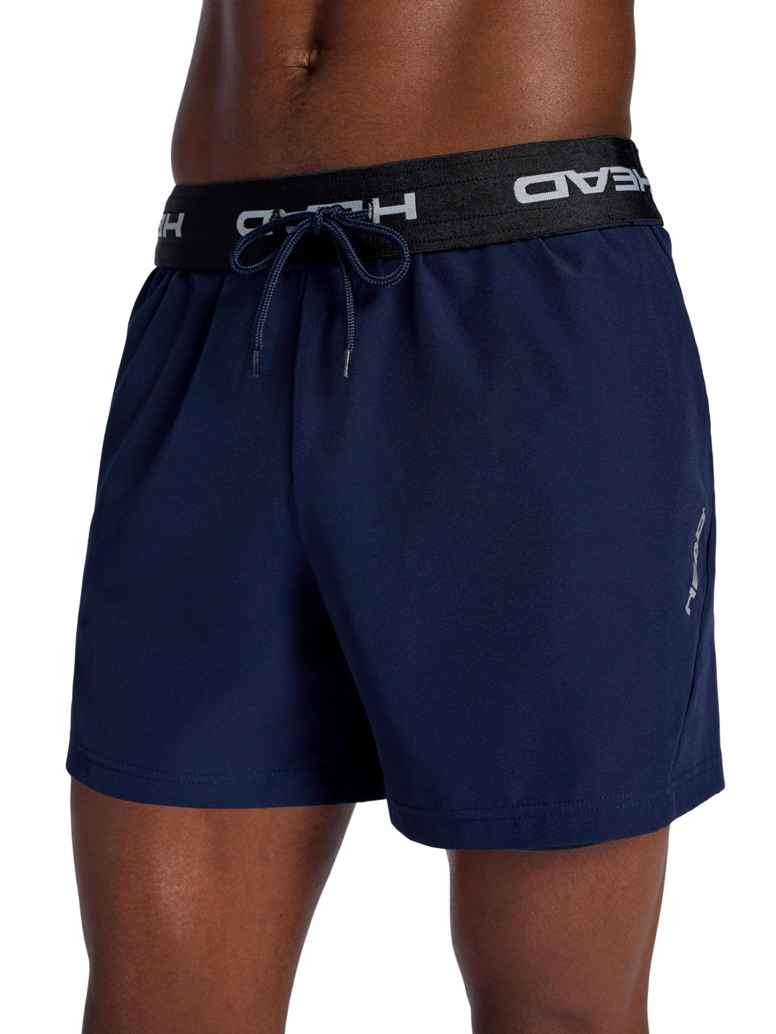 Head Men's Endurance Short, Standard Fit, 5” Inseam, Lightweight Stretch Moisture-Wicking Material - Tennis Mindset