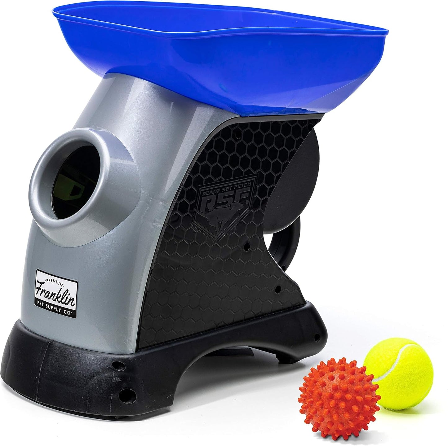 Franklin Sports Ready Set Fetch Automatic Tennis Ball Launcher - Black - Tennis Mindset