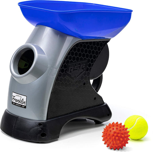 Franklin Sports Ready Set Fetch Automatic Tennis Ball Launcher - Black - Tennis Mindset