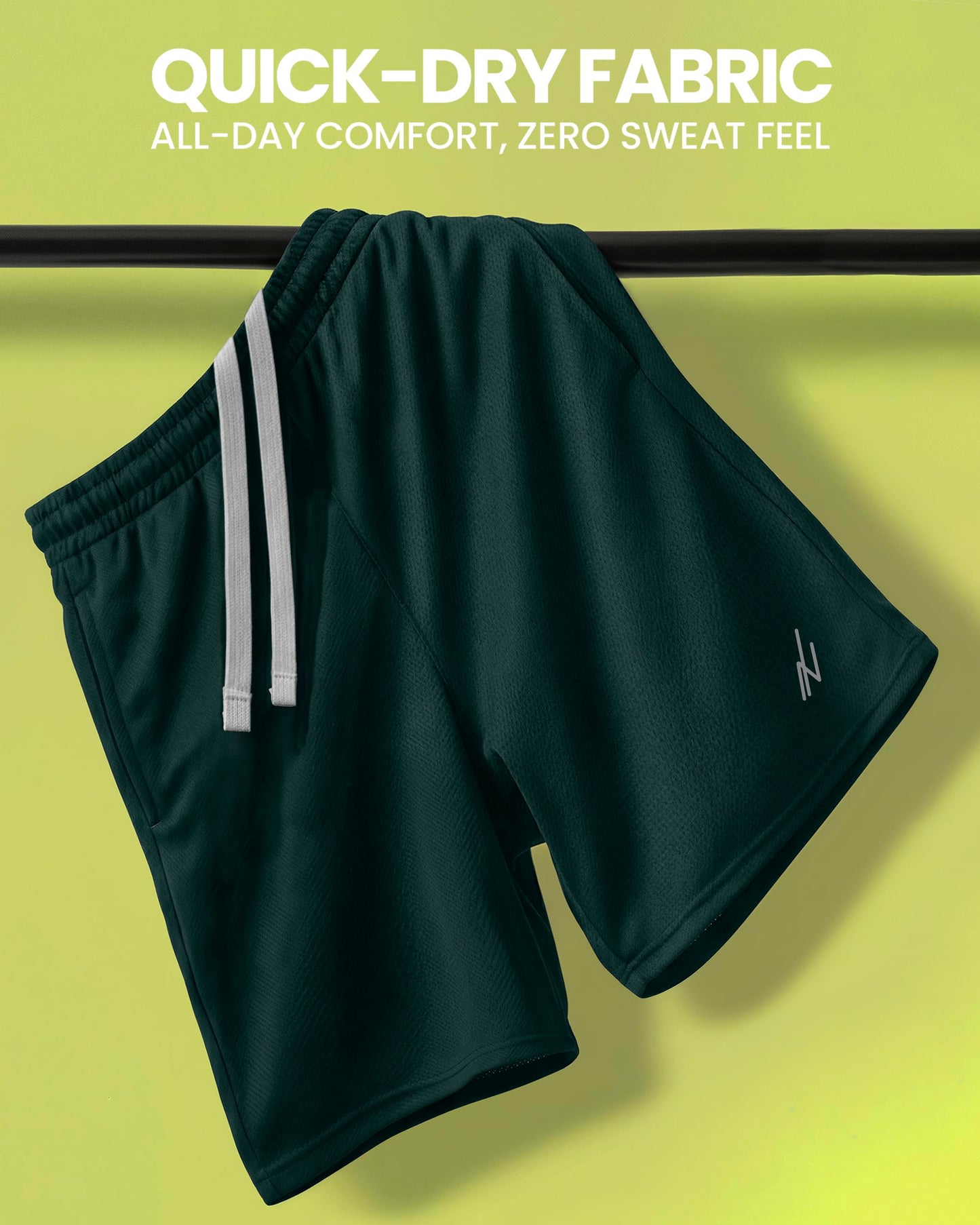 Breathable Mesh Mens Athletic Shorts Loose-Fit Quick Dry Running Gym Shorts - Tennis Mindset