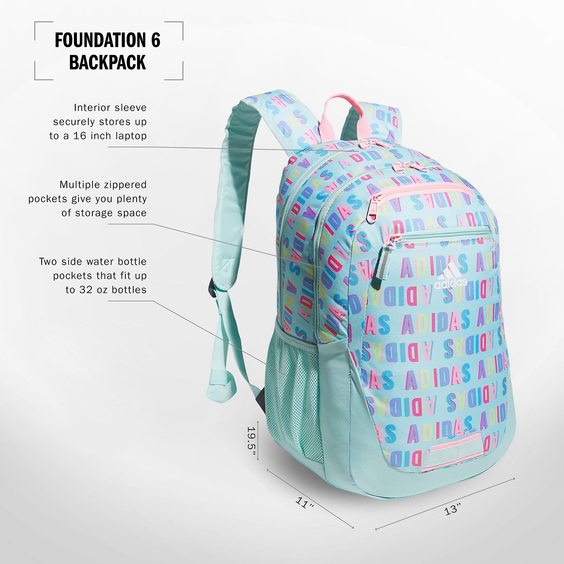 adidas Foundation Backpack 38L - Tennis Mindset