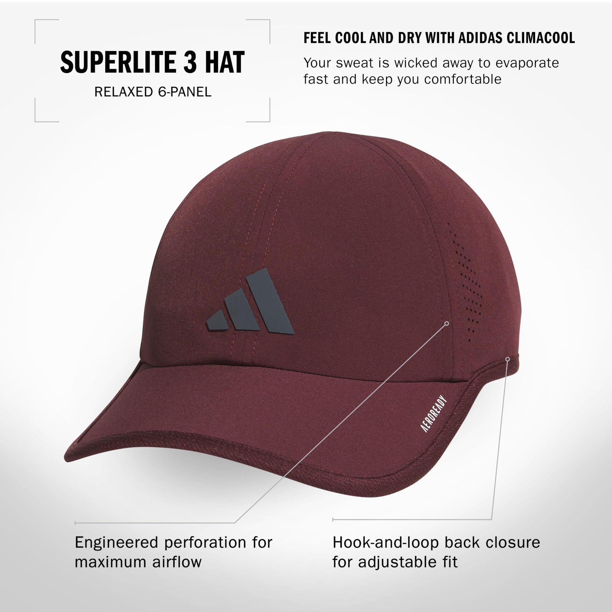 adidas Superlite 4 Hat - Tennis Mindset