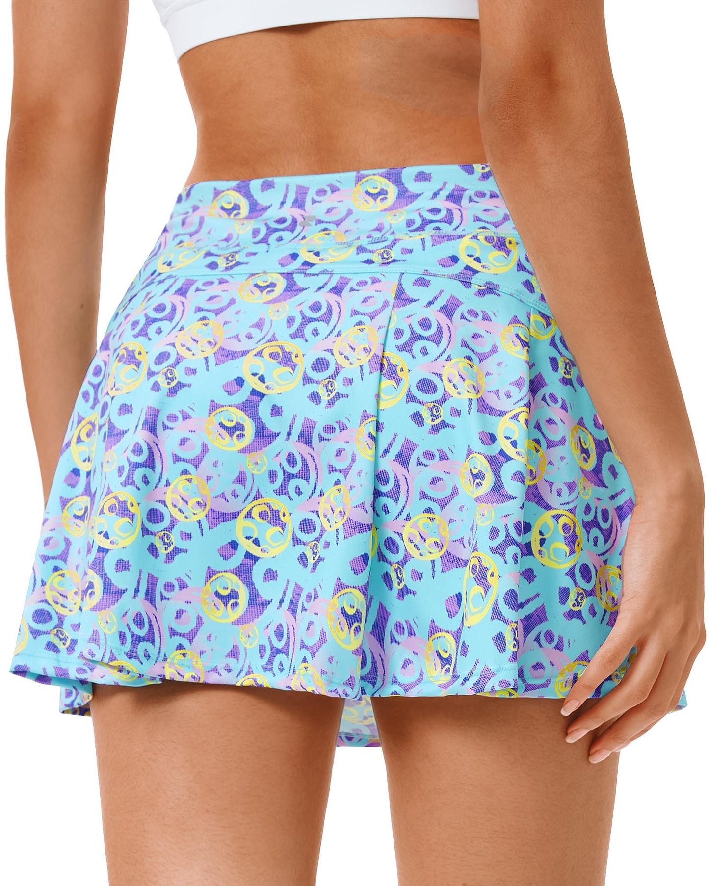 Stelle Women Tennis Skirt High Waisted Athletic Golf Skorts with Pockets - Tennis Mindset