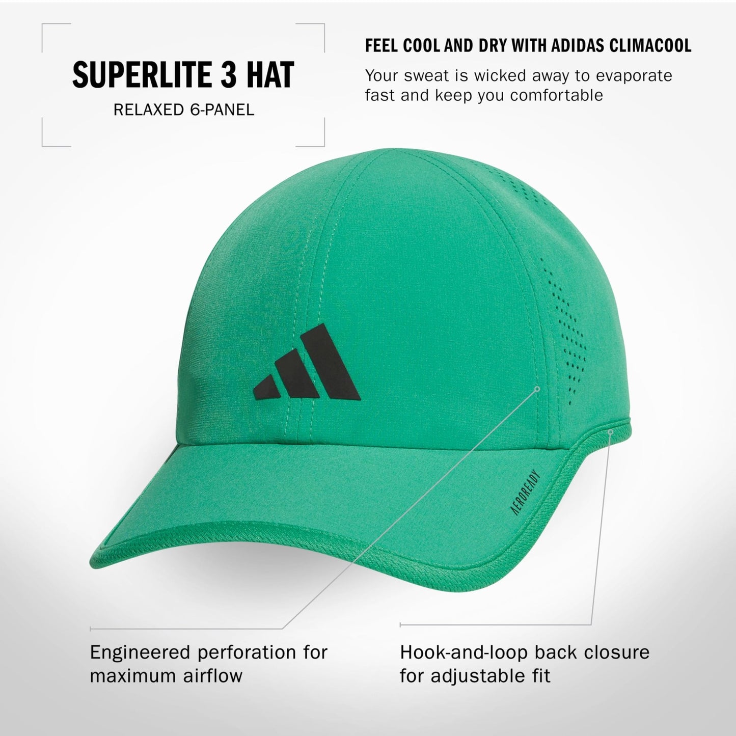 adidas Superlite 4 Hat - Tennis Mindset