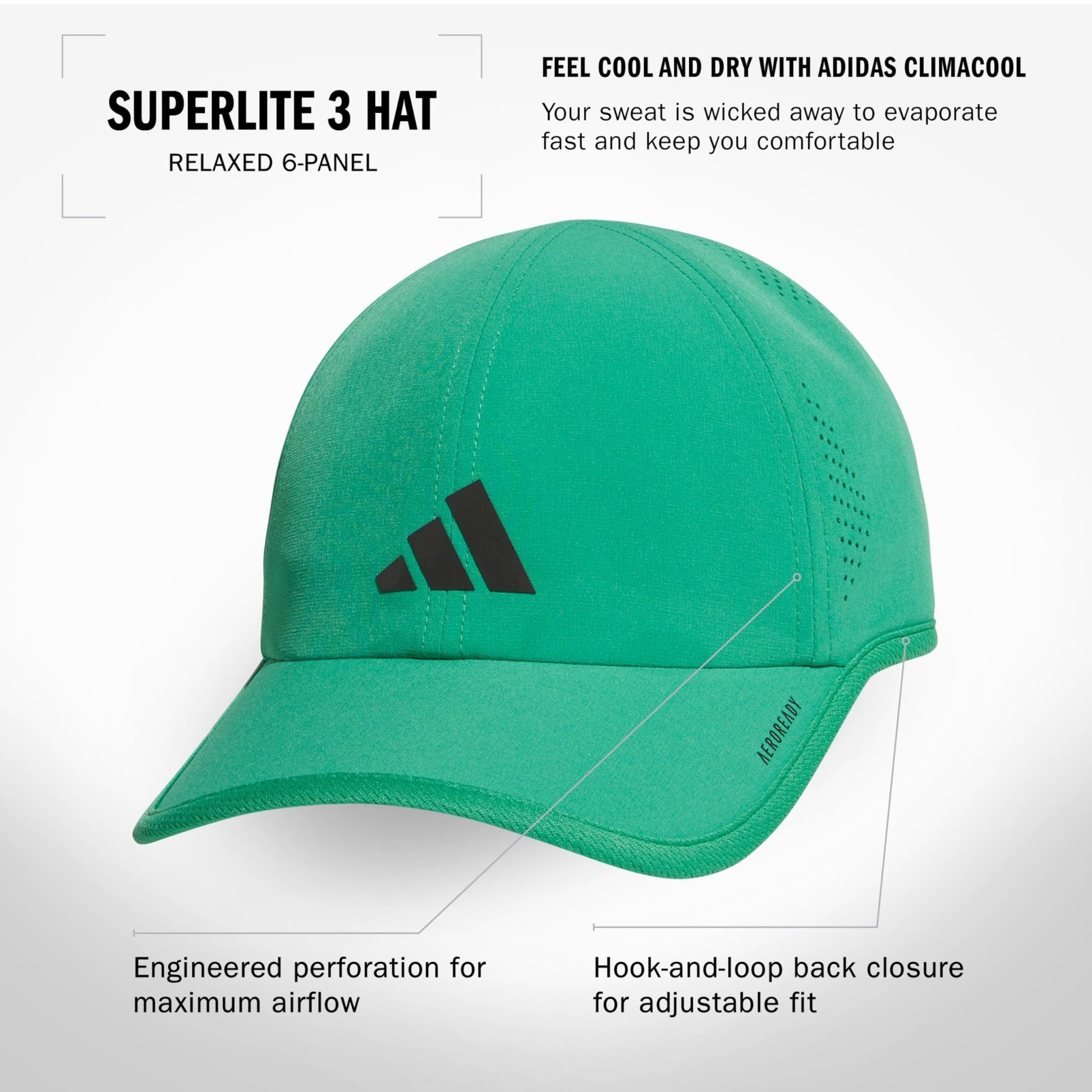adidas Superlite 4 Hat - Tennis Mindset
