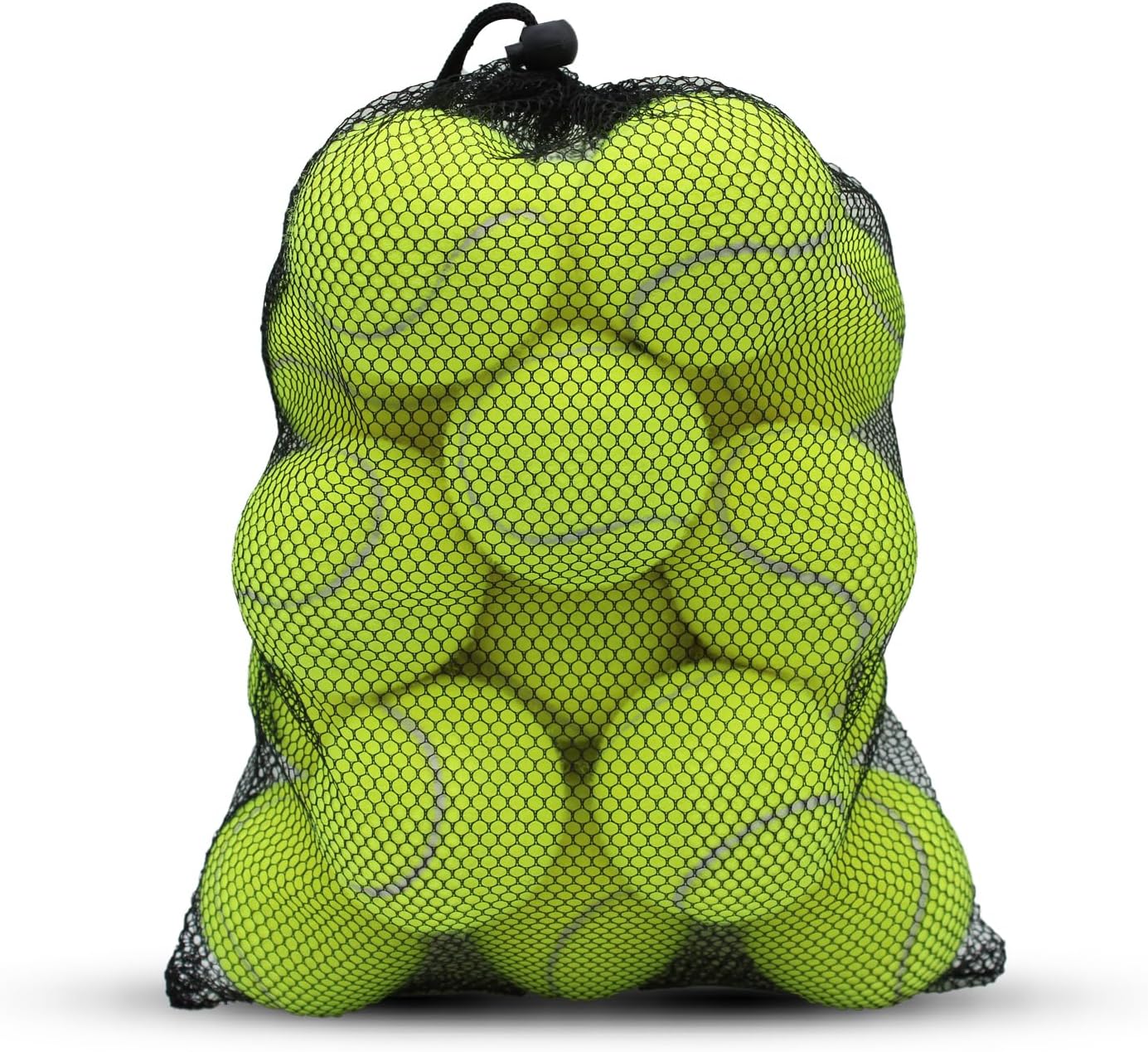 SHYUJAJIE Tennis Ball,20 Pack Practice Balls Bulk,Dog Balls with Mesh Bag