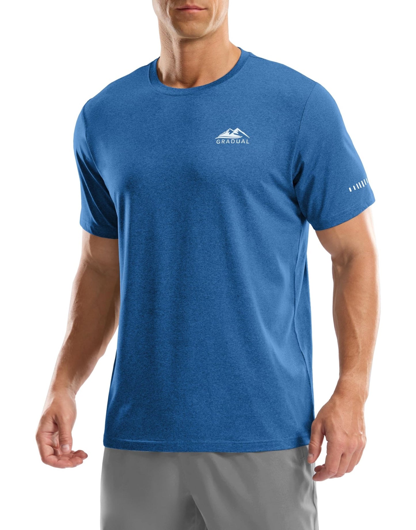 Men's UPF 50+ Sun Protection Swim Shirts Rash Guard Dry Fit Workout Tshirts - Tennis Mindset