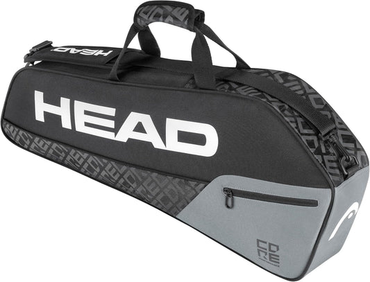 HEAD Core 3R Pro Tennis Racquet Bag - Holds 3 Racquets, Adjustable Strap - Tennis Mindset