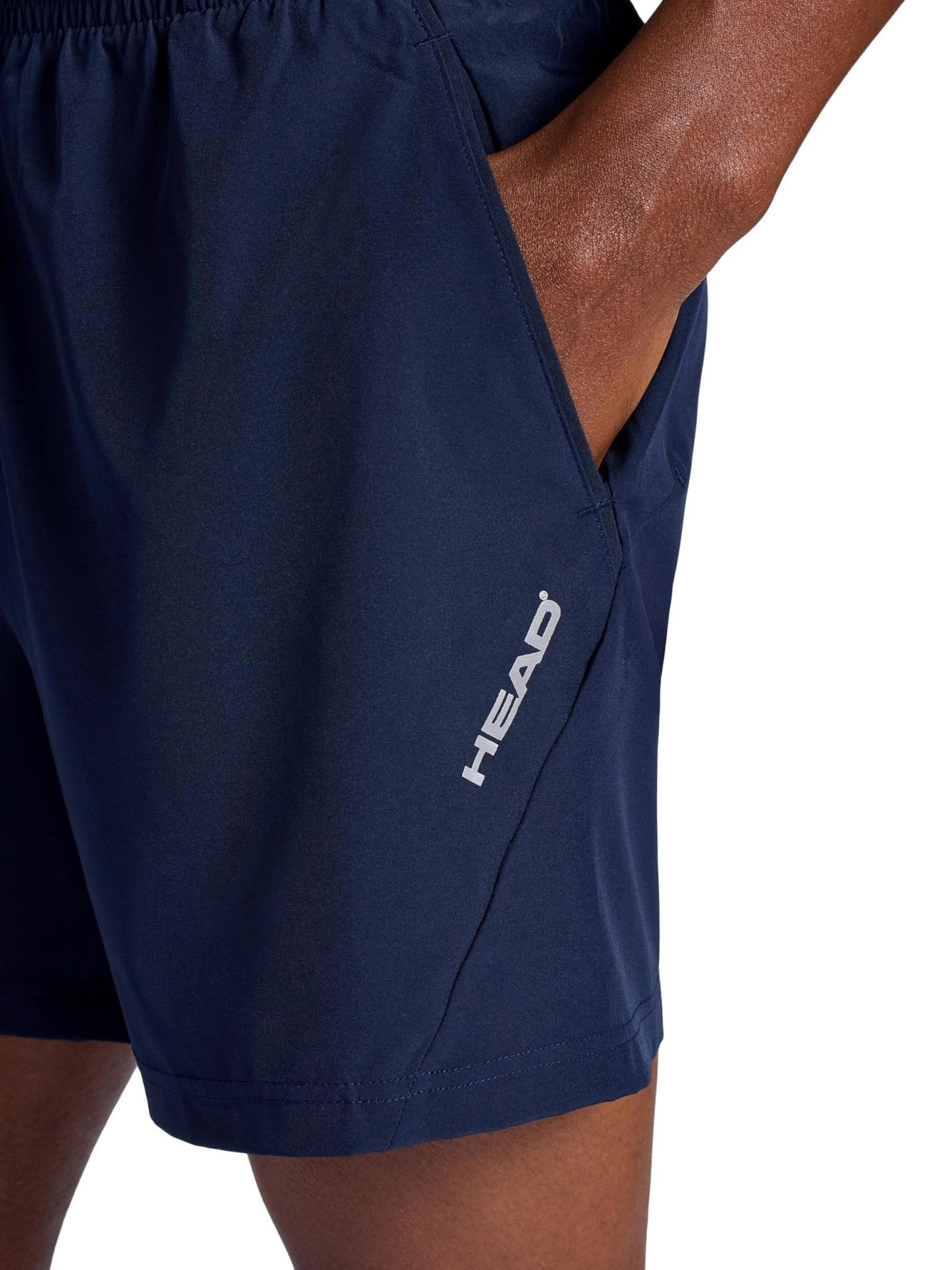 Head Men's Endurance Short, Standard Fit, 5” Inseam, Lightweight Stretch Moisture-Wicking Material - Tennis Mindset