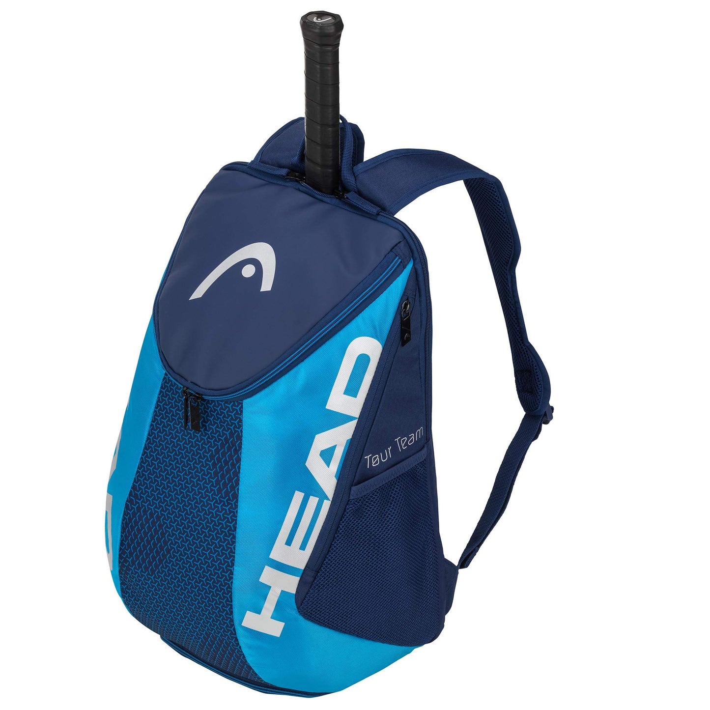 HEAD Tour Team Tennis Backpack 2 Racquet Carrying Bag w/Padded Shoulder Straps & Shoe Compartment - Black/Teal, One Size - Tennis Mindset