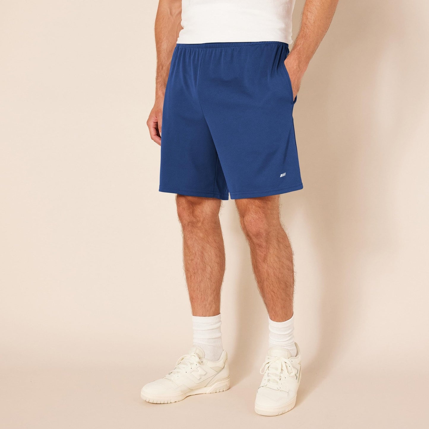 Amazon Essentials Men's Athletic Basketball Gym Shorts, Breathable Moisture Wicking, Loose-Fit Performance Tech, Pack of 2 - Tennis Mindset