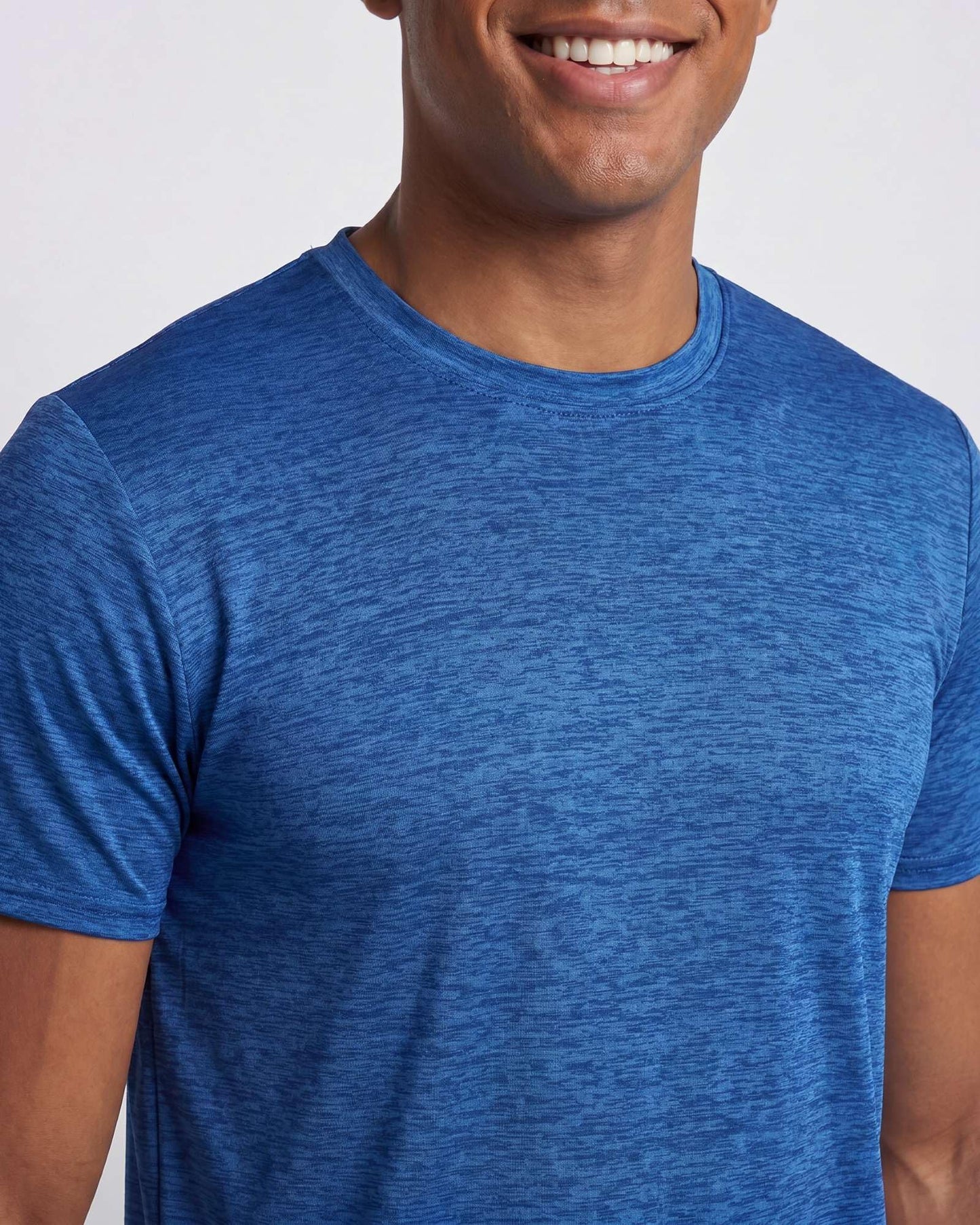 5 Pack Men's Dry Fit Workout T Shirts Crew Neck Athletic Gym Running Tees - Tennis Mindset