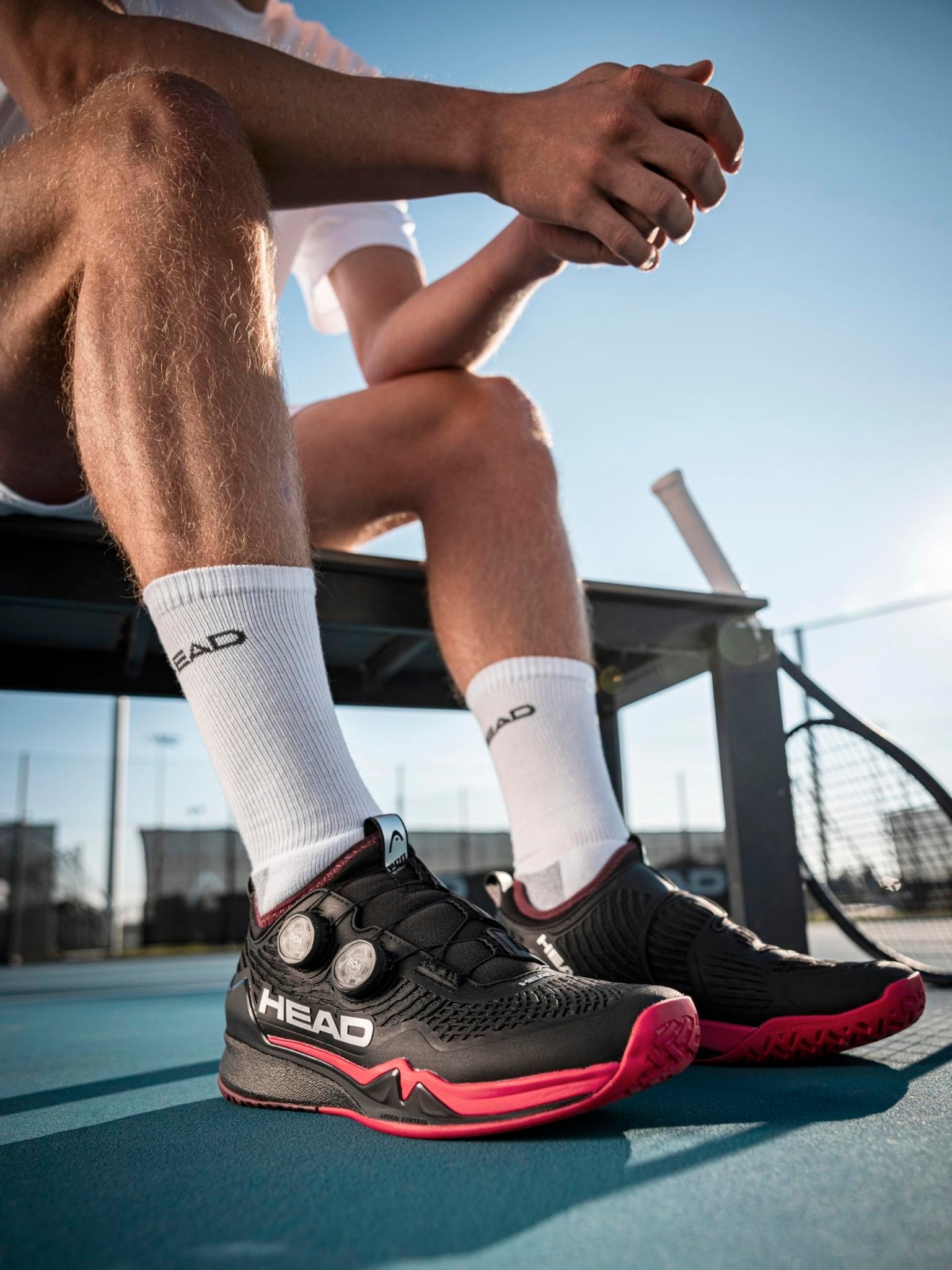 HEAD Men's Endure Pro BOA Tennis Shoe - Lightweight, Precision Fit, Shock Absorbing, Durable - Tennis Mindset