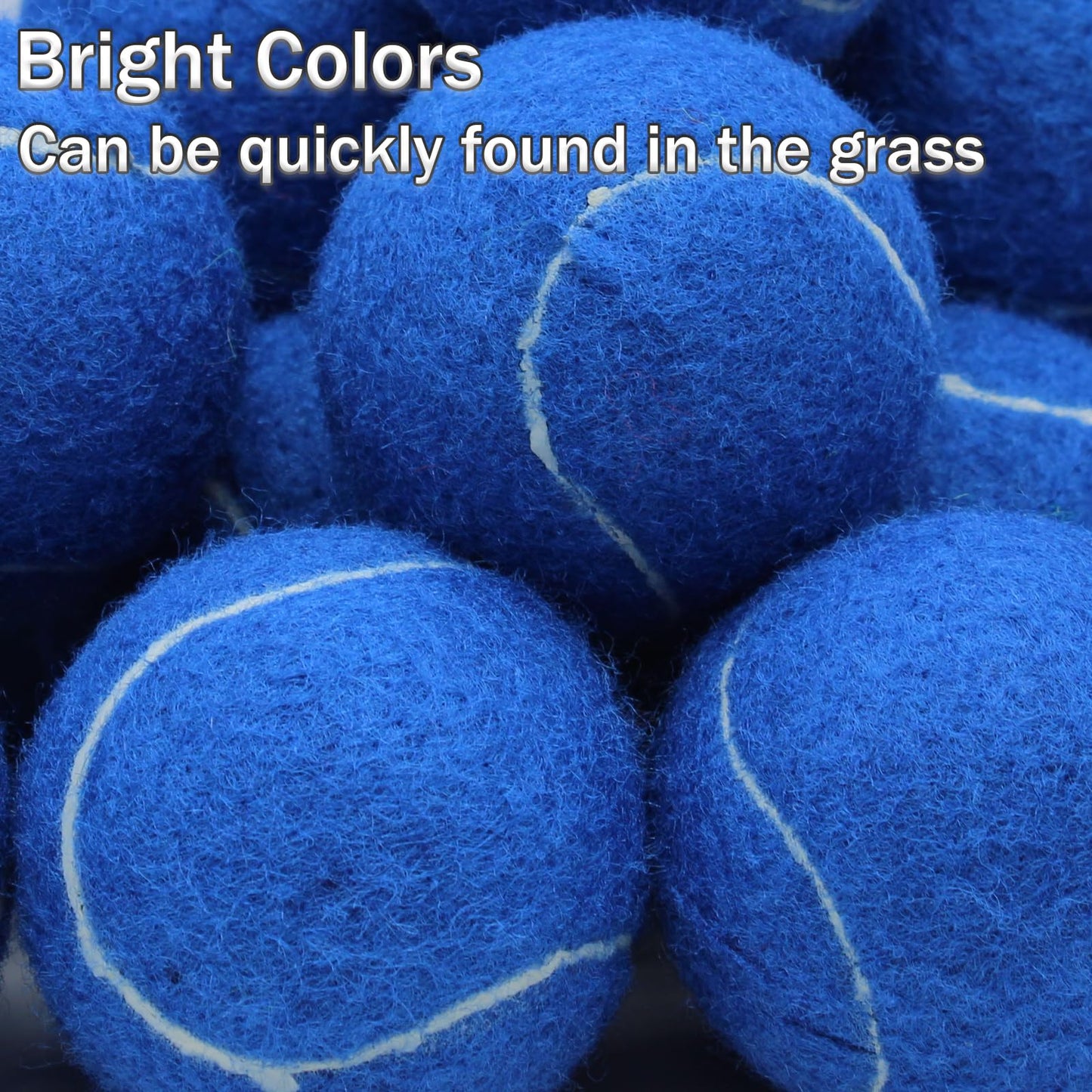 SHYUJAJIE Tennis Ball,20 Pack Practice Balls Bulk,Dog Balls with Mesh Bag