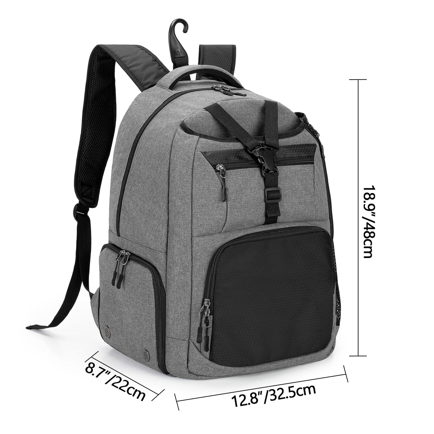 DSLEAF Tennis Bag for Men/Women, Tennis Backpack Holds 2 Rackets and Shoes - Tennis Mindset