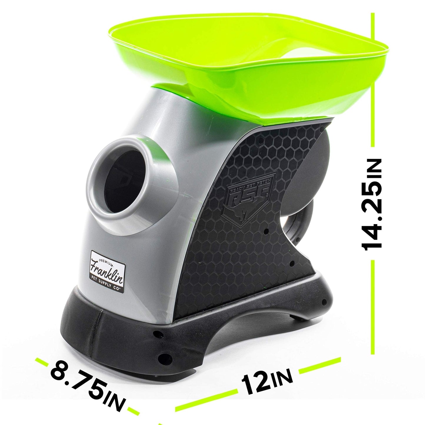 Franklin Sports Ready Set Fetch Automatic Tennis Ball Launcher - Black - Tennis Mindset