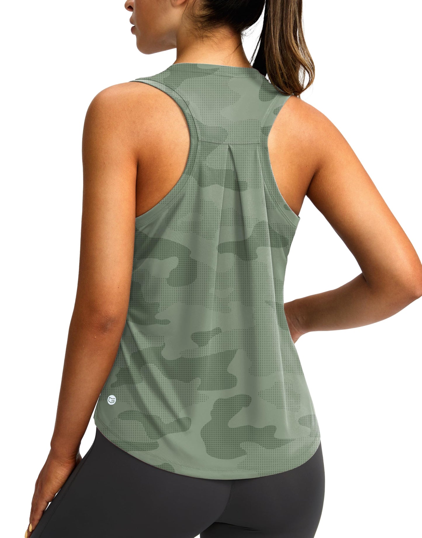 G Gradual Women's Workout Tops Racerback Athletic Tank Tops