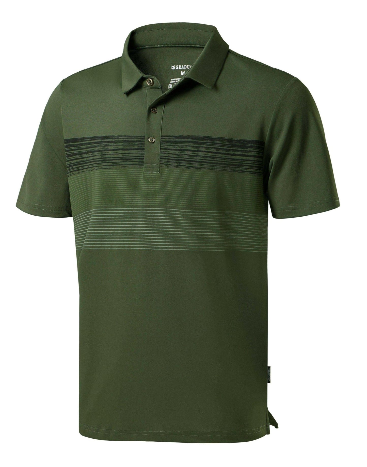 Men's Golf Polo Shirts Dry Fit Moisture Wicking Performance Short Sleeve - Tennis Mindset