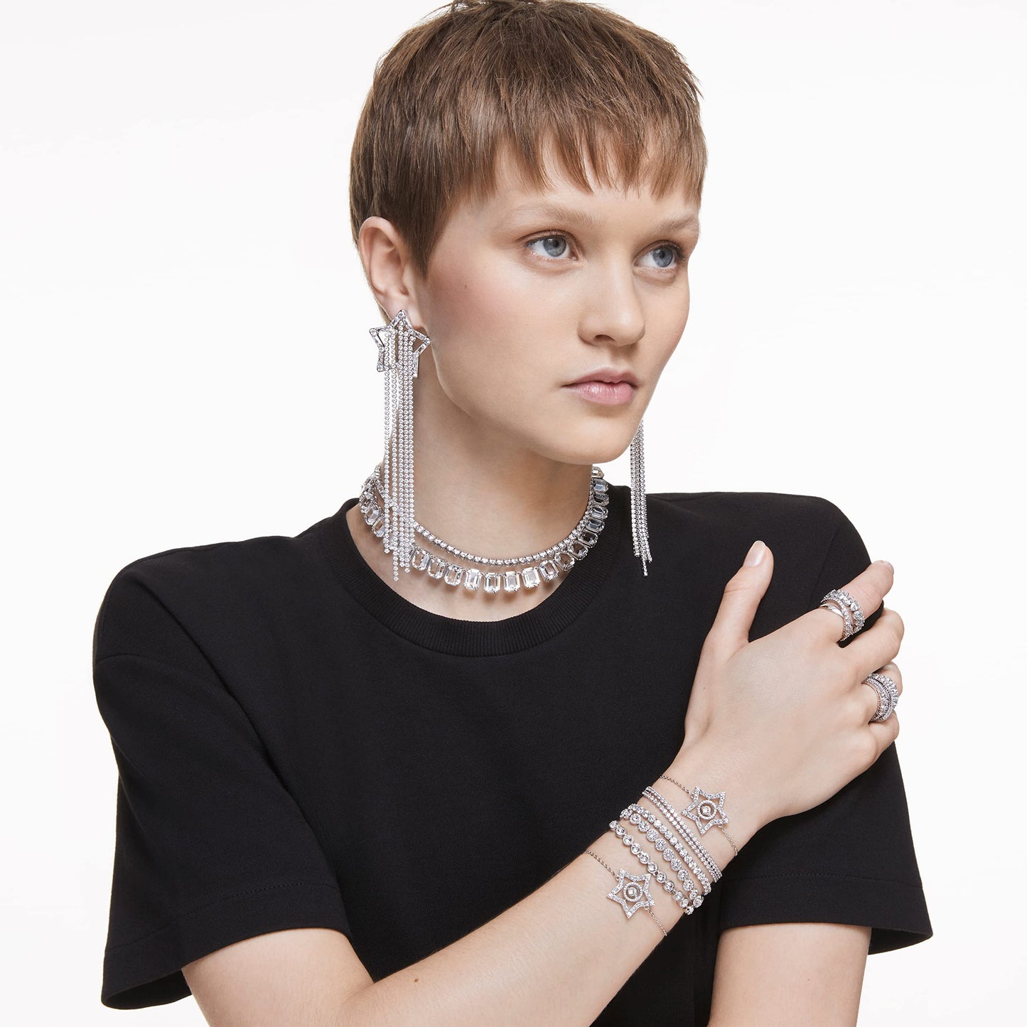 Swarovski Emily Tennis Bracelet Jewelry Collection