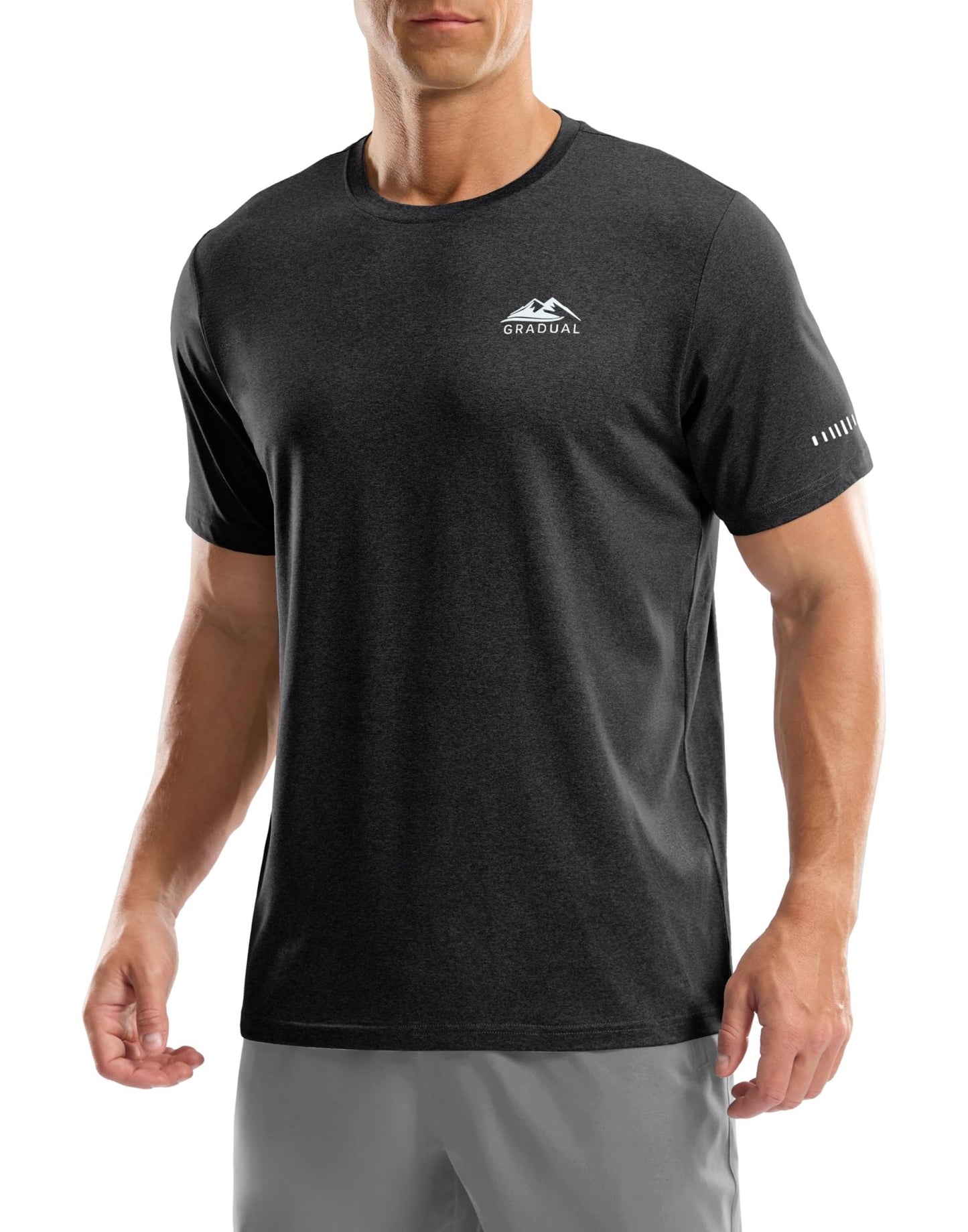 Men's UPF 50+ Sun Protection Swim Shirts Rash Guard Dry Fit Workout Tshirts - Tennis Mindset