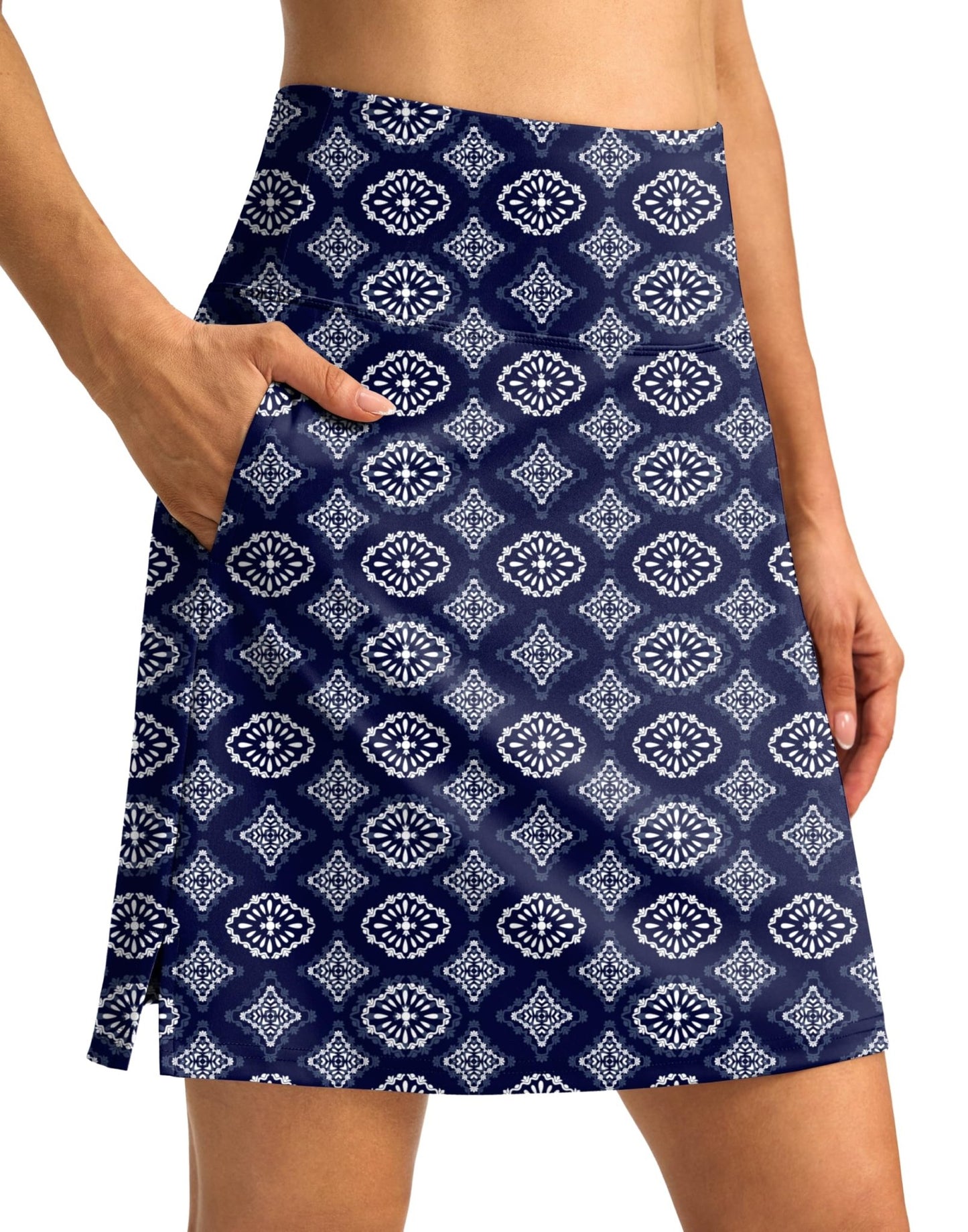 SANTINY 18" Skorts with 3 Pockets - Tennis Mindset