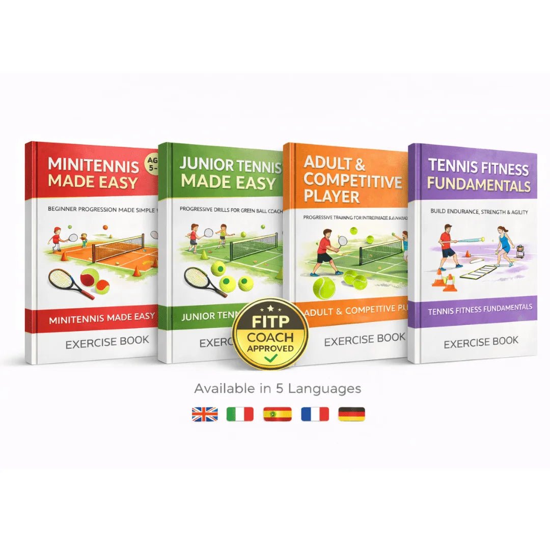 Tennis Footwork Drills & Fitness Mega Pack - Tennis Mindset
