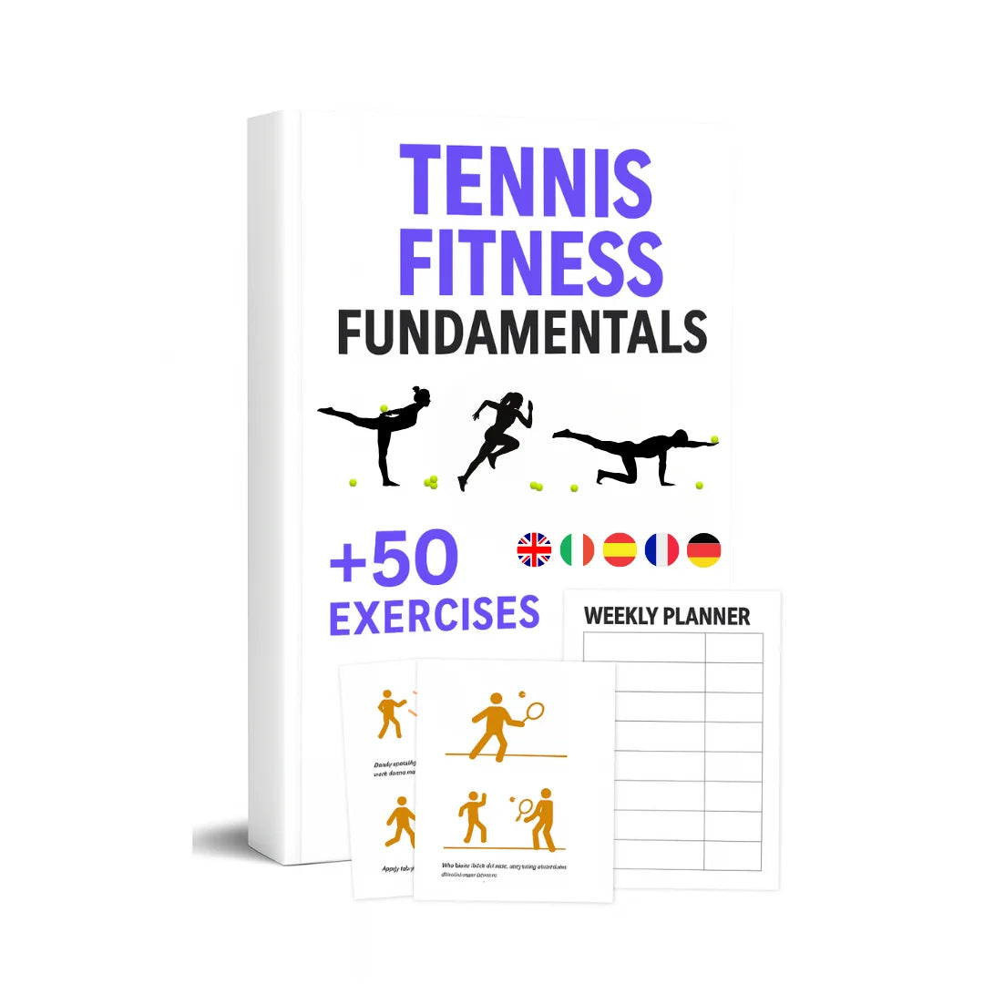 Tennis Fitness Fundamentals + Exercises Book - Tennis Mindset