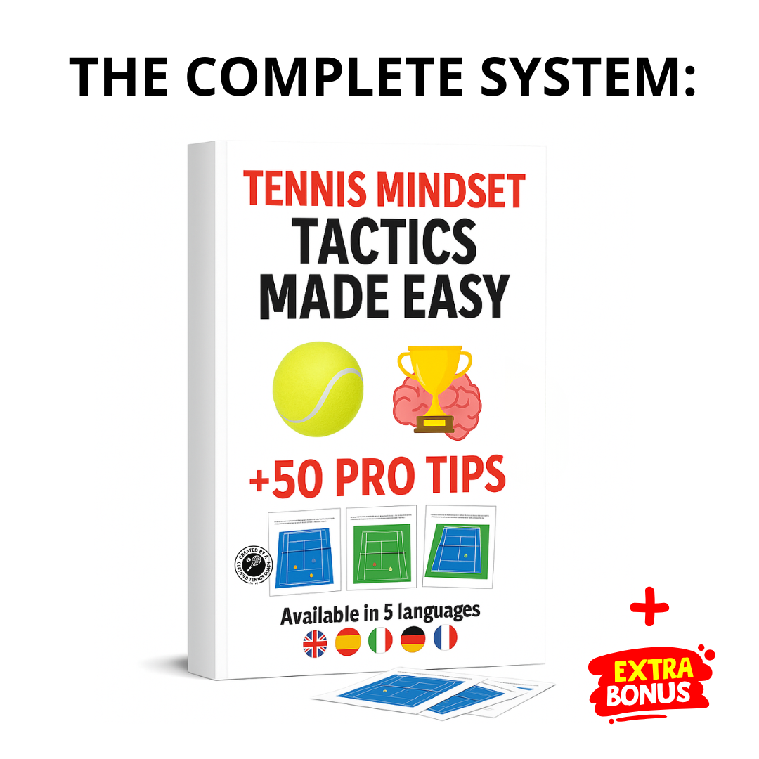 Complete Mindset System: Tennis Mindset Tactics Made Easy + 50 Pro Tips