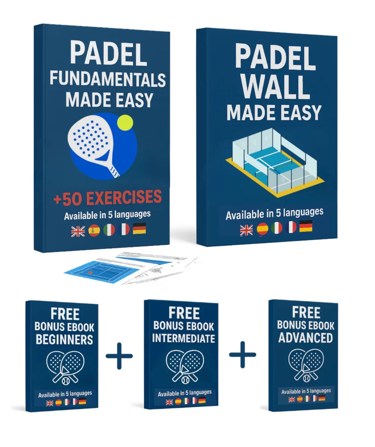 Padel Made Easy Collection + Exercise Book - Tennis Mindset